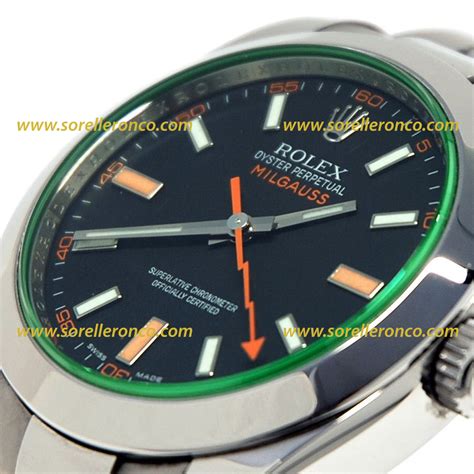 sorelle ronco rolex milgaus|rolex milgauss future.